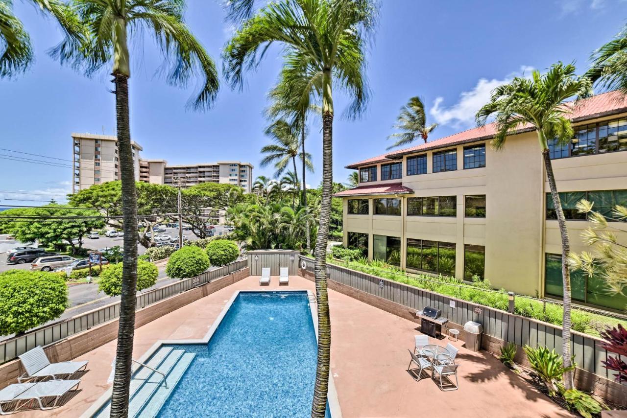 Chic West Maui Condo With Pool - Walk To Beach! Lahaina Luaran gambar