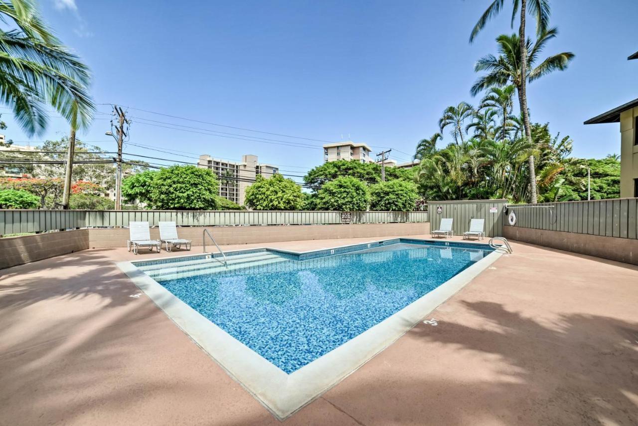 Chic West Maui Condo With Pool - Walk To Beach! Lahaina Luaran gambar